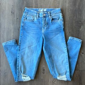 Topshop Moto Jamie High Waisted Skinny Jeans